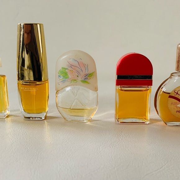 Vintage mini parfumerie bottles 5 bundle - Picture 15 of 16